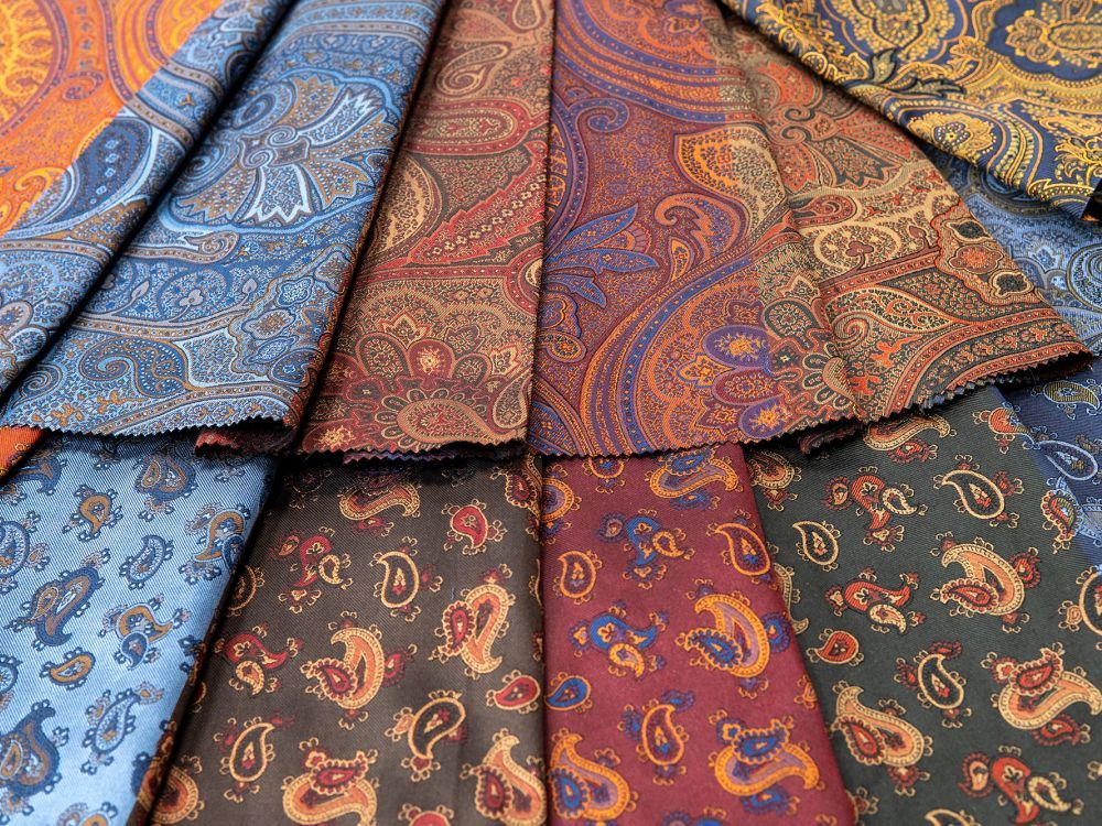 Italian Silk Fabric Made In Italy Lake Como Silkpro
